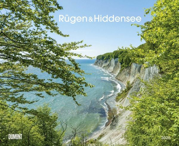 DUMONT – Rügen & Hiddensee 2025 Wandkalender, 52x42,5cm, Foto-Kunstkalender mit idyllischen Bildern der Inseln, Kalender