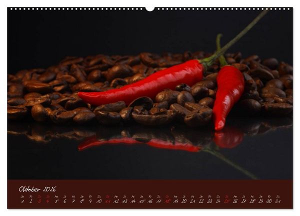 Produktbild: Kaffee Genuss Jahreskalender (hochwertiger Premium Wandkalender 2026 DIN A2 quer), Kunstdruck in Hochglanz