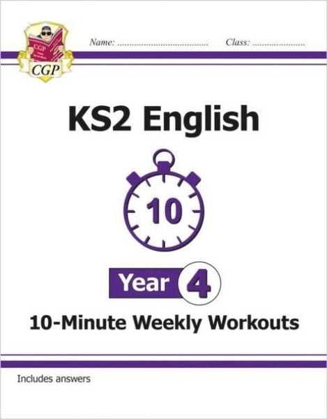 Produktbild: KS2 Year 4 English 10-Minute Weekly Workouts
