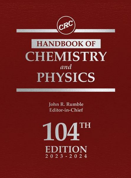 Produktbild: CRC Handbook of Chemistry and Physics