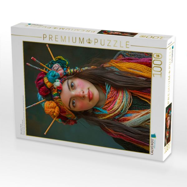 Produktbild: CALVENDO Puzzle Alternativer Strick | 1000 Teile Lege-Gr&ouml;&szlig;e 64x48cm Foto-Puzzle f&uuml;r gl&uuml;ckliche Stunden