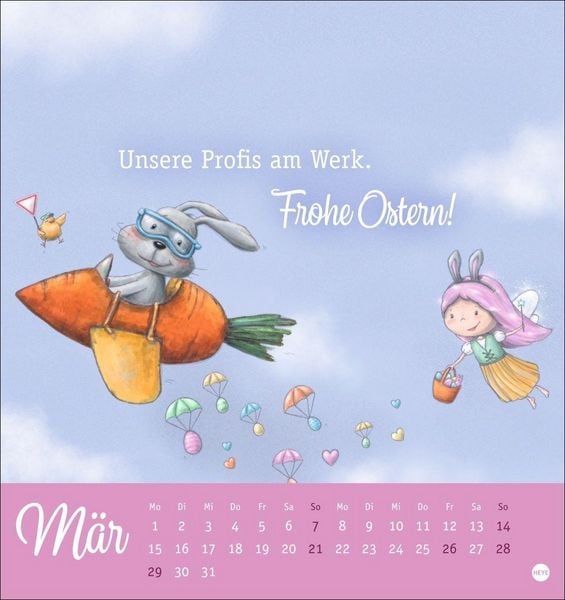 Produktbild: Zauberwesen Postkartenkalender 2027 - Zauberhafte Gr&uuml;&szlig;e f&uuml;r dich