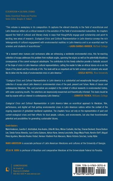 Produktbild: Ecological Crisis and Cultural Representation in Latin America
