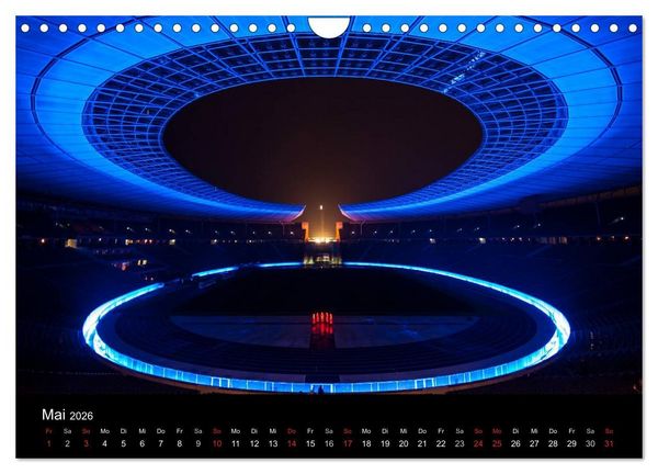 Produktbild: Colours of Berlin (Wandkalender 2026 DIN A4 quer), CALVENDO Monatskalender