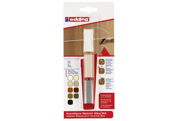 Produktbild: Edding 8901 4-8901-1-4049 M&ouml;bel-Reparaturwachs-Set Wei&szlig;