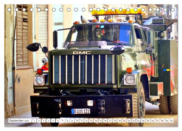 Produktbild: GMC - Eine amerikanische Traditionsmarke (Tischkalender 2025 DIN A5 quer), CALVENDO Monatskalender