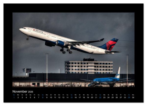 Produktbild: Faszination Luftfahrt (Wandkalender 2026 DIN A4 quer), CALVENDO Monatskalender