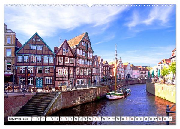 Produktbild: Altes Land 2026 (hochwertiger Premium Wandkalender 2026 DIN A2 quer), Kunstdruck in Hochglanz