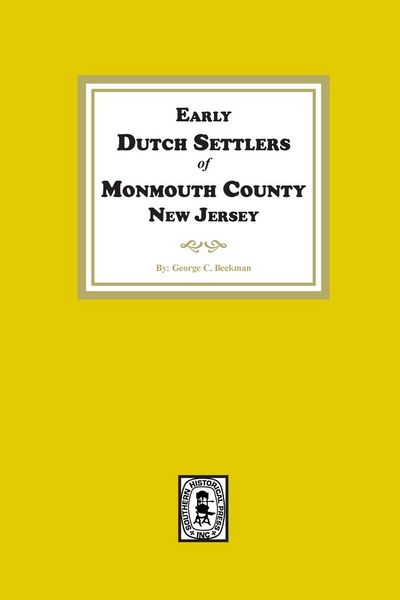 Produktbild: Early Dutch Settlers of Monmouth County, New Jersey