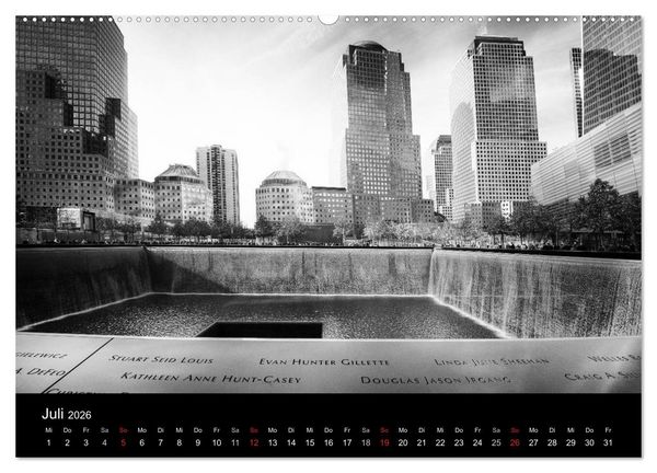 Produktbild: New York 2026 (Wandkalender 2026 DIN A2 quer), CALVENDO Monatskalender