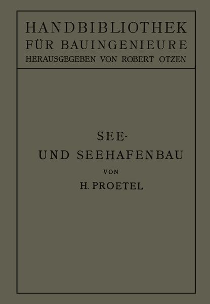 Produktbild: See- und Seehafenbau