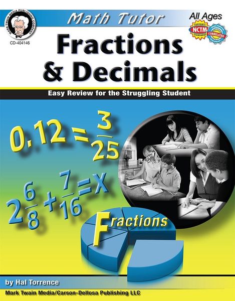 Produktbild: Math Tutor: Fractions and Decimals, Ages 9 - 14