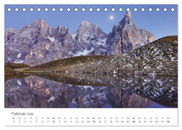 Produktbild: Die Sch&ouml;nheit der Alpen (Tischkalender 2026 DIN A5 quer), CALVENDO Monatskalender