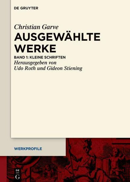 Produktbild: Kleine Schriften