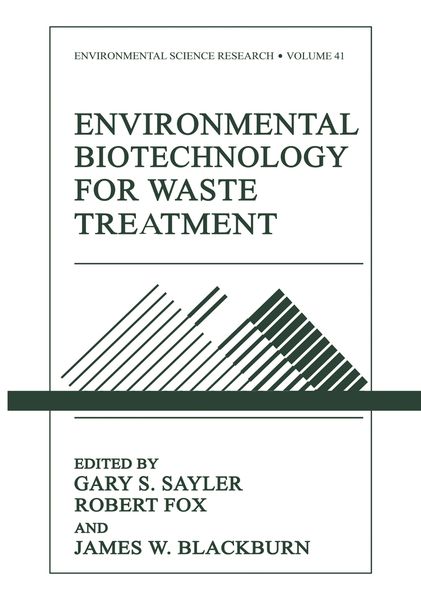 Produktbild: Environmental Biotechnology for Waste Treatment