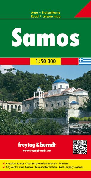 Samos 1 : 50 000, Sonstige von , KOMPASS freytag und berndt, 978-3-85084-586-1