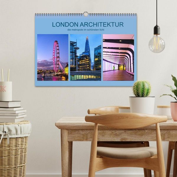 Produktbild: London Architektur (Wandkalender 2026 DIN A3 quer), CALVENDO Monatskalender