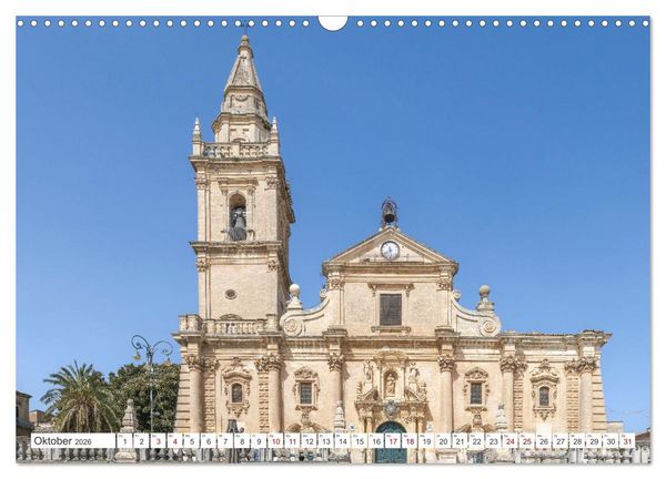 Produktbild: Sizilien - Sp&auml;tbarocke Pracht im Val di Noto (Wandkalender 2026 DIN A3 quer), CALVENDO Monatskalender