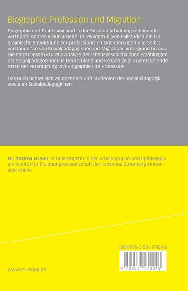 Produktbild: Biographie, Profession und Migration