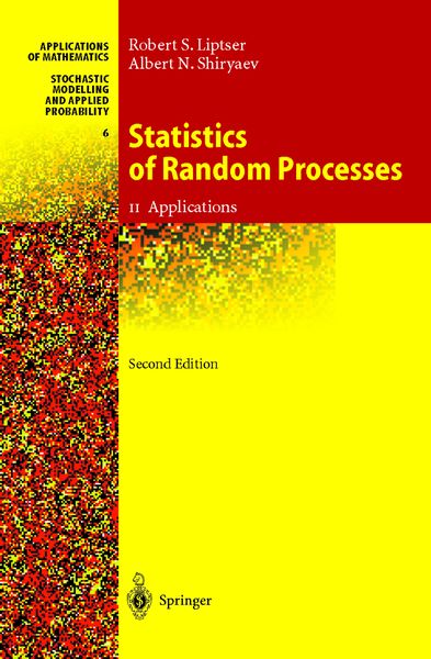 Produktbild: Statistics of Random Processes II