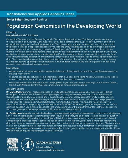 Produktbild: Population Genomics in the Developing World