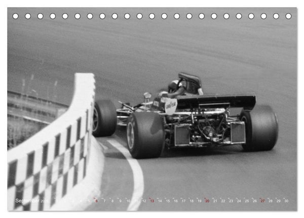 Produktbild: Grand Prix - Formel-Rennen 1972-1977 (Tischkalender 2026 DIN A5 quer), CALVENDO Monatskalender