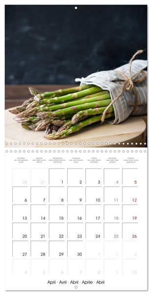 Produktbild: Aesthetic fruit and veggies (Wall Calendar 2026 12 &times; 12 Inch) CALVENDO 12 Month Wall Calendar