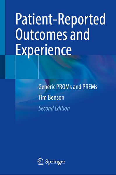 Produktbild: Patient-Reported Outcomes and Experience