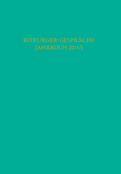 Produktbild: Bitburger Gespr&auml;che Jahrbuch 2011/I