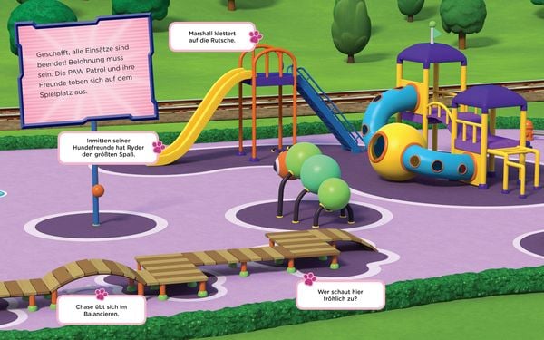Produktbild: PAW Patrol Magnet-Spiel-Buch