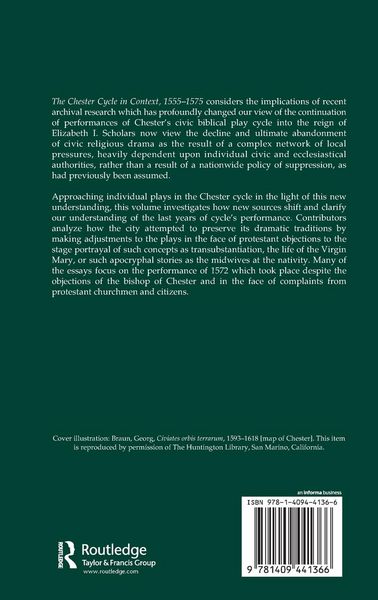 Produktbild: The Chester Cycle in Context, 1555-1575