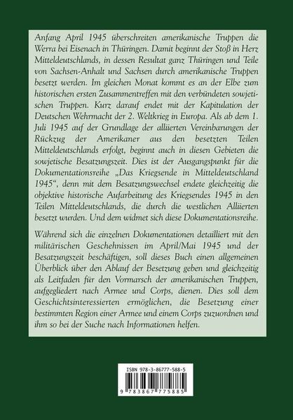 Produktbild: Das Kriegsende in Mitteldeutschland 1945