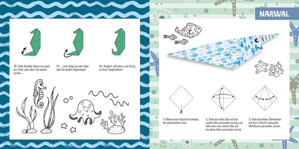 Produktbild: 88 x Origami Kids &ndash; Unter Wasser