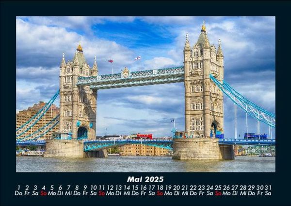 Produktbild: London - Impressionen 2025 Fotokalender DIN A5