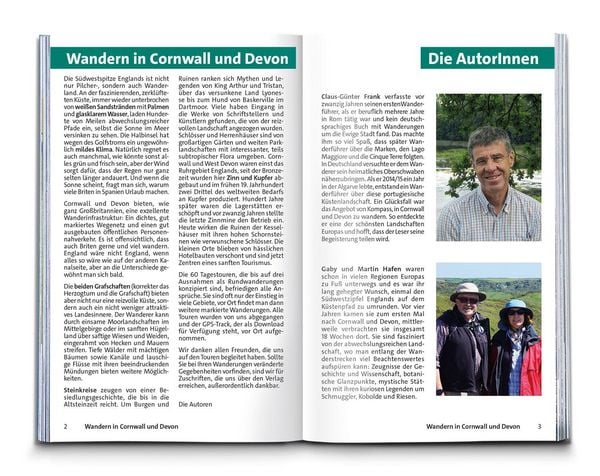 Produktbild: KOMPASS Wanderf&uuml;hrer Cornwall und Devon, 60 Touren mit Extra-Tourenkarte