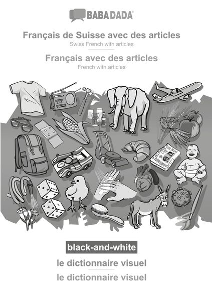 Produktbild: Fran&ccedil;ais de Suisse avec des articles - Fran&ccedil;ais avec des articles, le dictionnaire visuel, BW