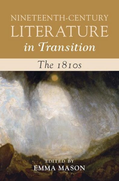 Produktbild: Nineteenth-Century Literature in Transition: The 1810s