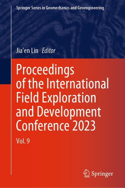 Produktbild: Proceedings of the International Field Exploration and Development Conference 2023