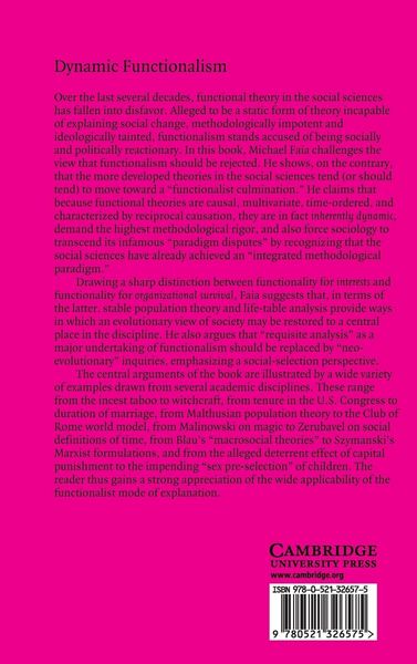 Produktbild: Dynamic Functionalism