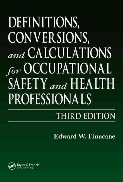 Produktbild: Definitions, Conversions, and Calculations for Occupational Safety and Health Professionals