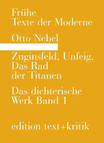 Produktbild: Zuginsfeld, Unfeig, Das Rad der Titanen