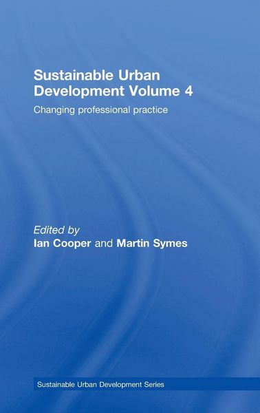 Produktbild: Sustainable Urban Development Volume 4