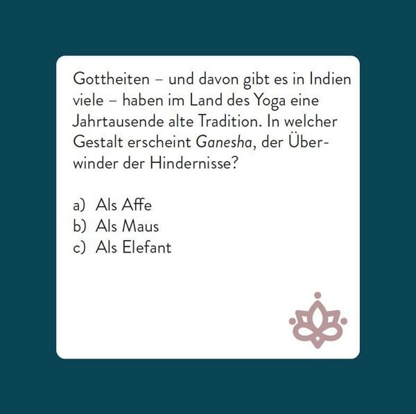 Produktbild: Das Yoga-Quiz