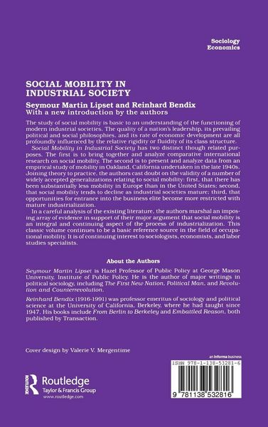 Produktbild: Social Mobility in Industrial Society