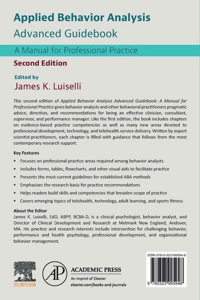 Produktbild: Applied Behavior Analysis Advanced Guidebook