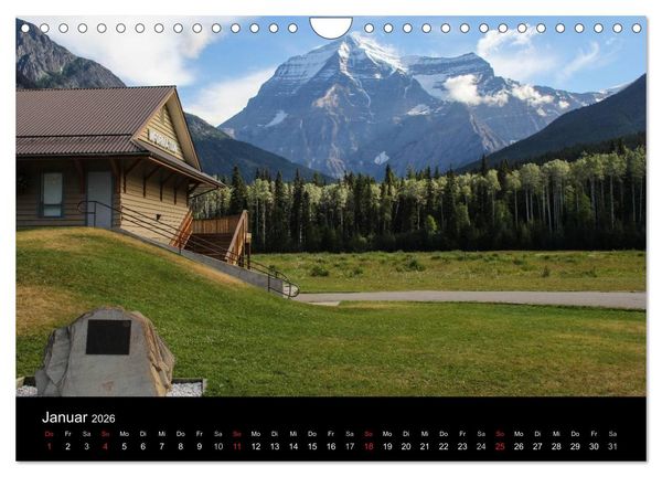 Produktbild: Kanadas Westen 2026 (Wandkalender 2026 DIN A4 quer), CALVENDO Monatskalender