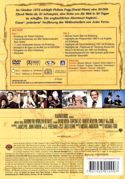 Produktbild: In 80 Tagen um die Welt - Classic Collection [SE] [2 DVDs]