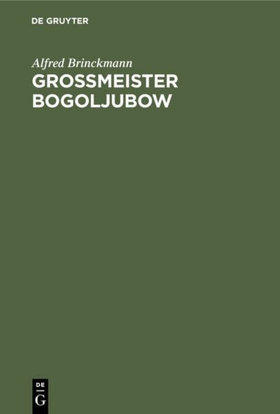 Produktbild: Grossmeister Bogoljubow
