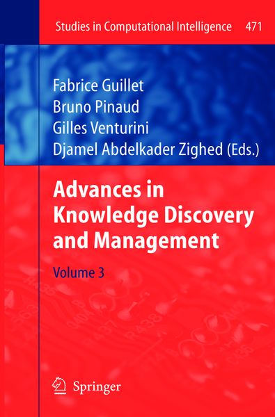 Produktbild: Advances in Knowledge Discovery and Management