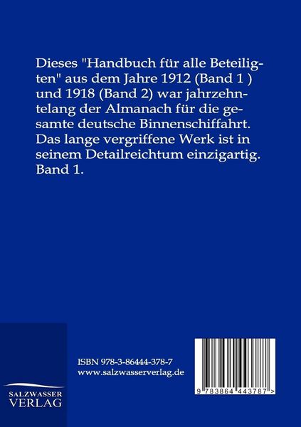 Produktbild: Die Binnenschifffahrt